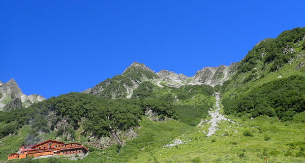 北穂高岳　へ