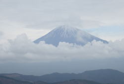 思親山からの富士山　へ