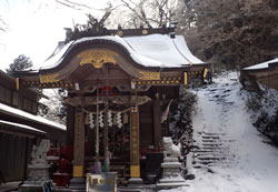 加波山神社　へ