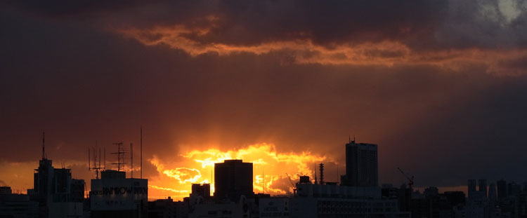 夕景　へ