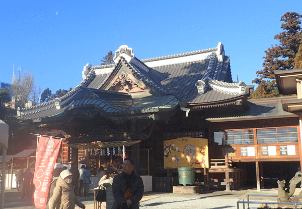 箭弓稲荷神社　へ