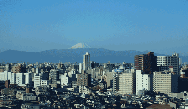 富士山　遠望　へ