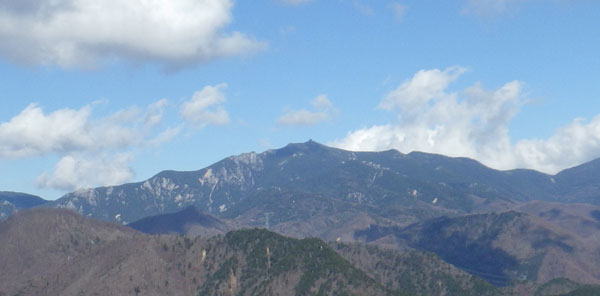 金峰山　遠望　へ