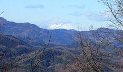 仙元山からの浅間山　へ