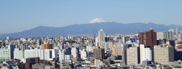 大崎からの富士山　へ