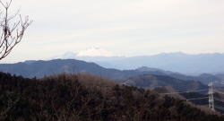 笠山からの眺め　へ