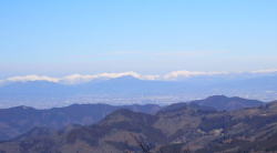 大霧山からの眺め　へ